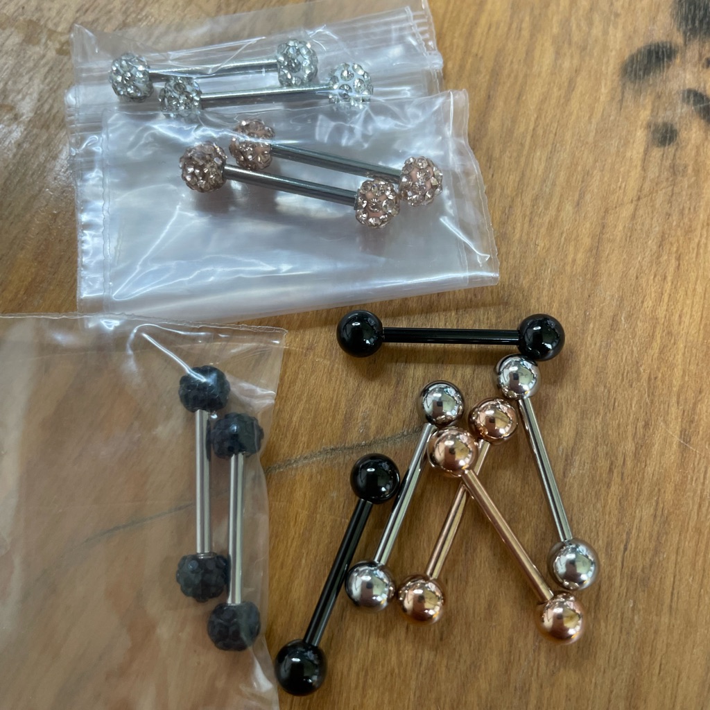 Body Jewelry Mixed Color Barbell Piercing